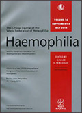 Haemophilia cover sheet